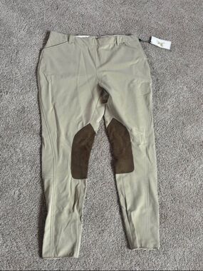 RJ Classics Tan Breeches Side-zip, 38L, NWT